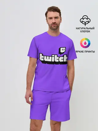 Мужской костюм с шортами / Twitch