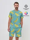 Мужской костюм с шортами / Банановый дождь