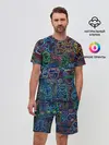 Мужской костюм с шортами / Арт