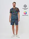 Мужской костюм с шортами / Арт