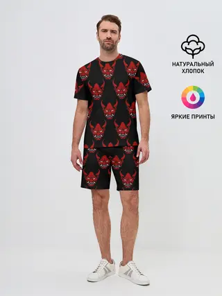 Мужской костюм с шортами / Маски Они