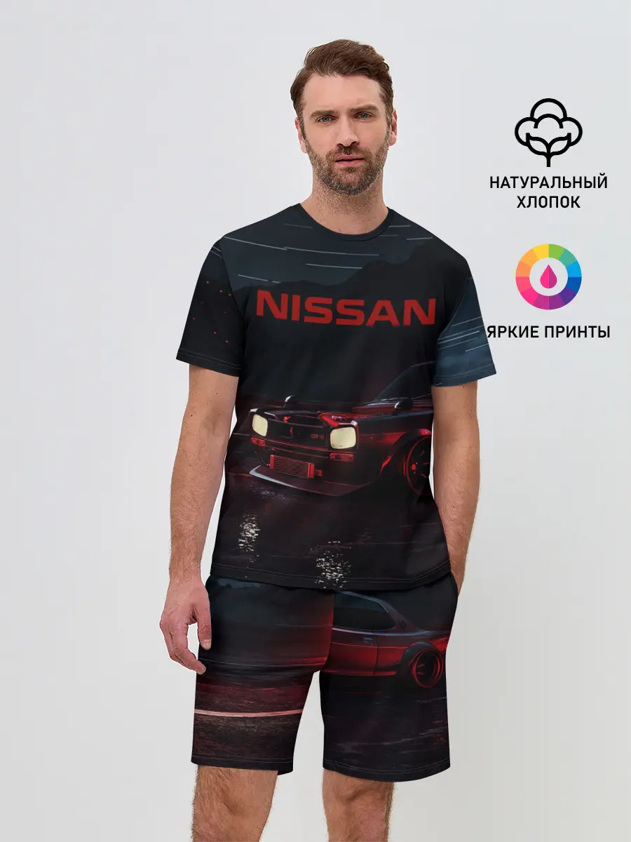 Мужской костюм с шортами / NISSAN | НИССАН