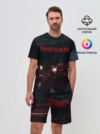 Мужской костюм с шортами / NISSAN | НИССАН