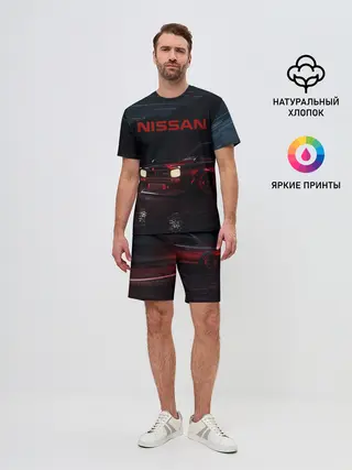 Мужской костюм с шортами / NISSAN | НИССАН