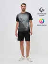 Мужской костюм с шортами / Одинокий волк