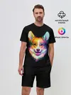 Мужской костюм с шортами / Корги