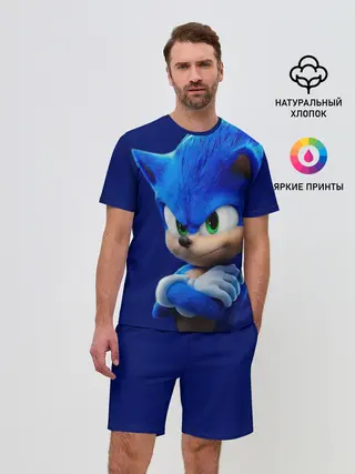Мужской костюм с шортами / SONIC