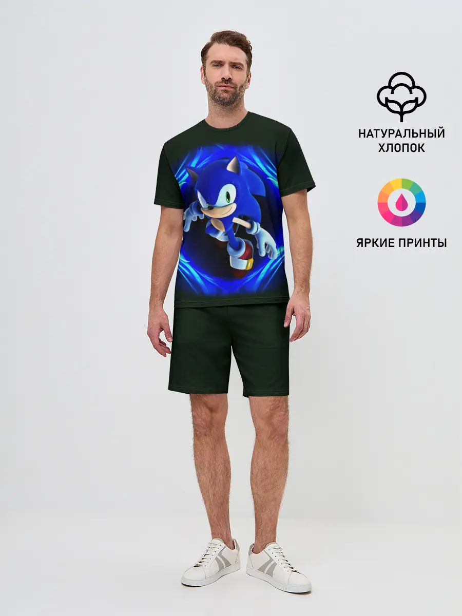 Мужской костюм с шортами / SONIC
