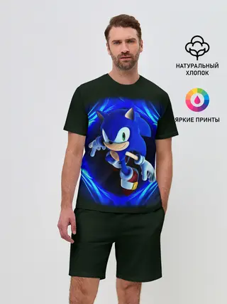 Мужской костюм с шортами / SONIC