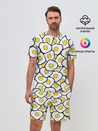 Мужской костюм с шортами / Яички