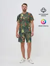 Мужской костюм с шортами / Abstraction Pattern