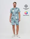 Мужской костюм с шортами / Собачки