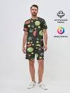 Мужской костюм с шортами / Арбузики