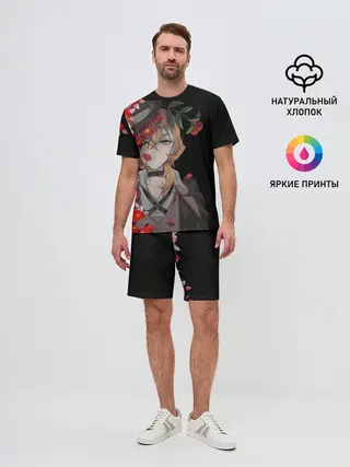 Мужской костюм с шортами / Чуя Накахара. ВЕЛИКИЙ ИЗ БРОДЯЧИХ ПСОВ
