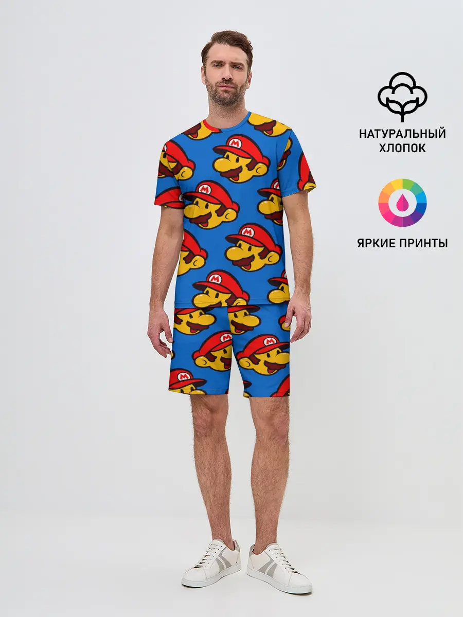 Мужской костюм с шортами / Mario