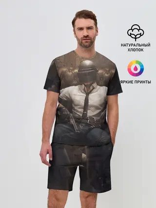 Мужской костюм с шортами / PUBG