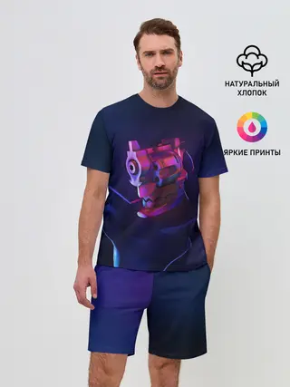 Мужской костюм с шортами / Дзюдо Инуи