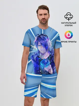Мужской костюм с шортами / Аниме.. Роза