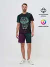 Мужской костюм с шортами / КОТ КТУЛХУ
