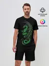 Мужской костюм с шортами / Green Dragon