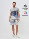 Мужской костюм с шортами / ТАРДИС В СНЕГУ