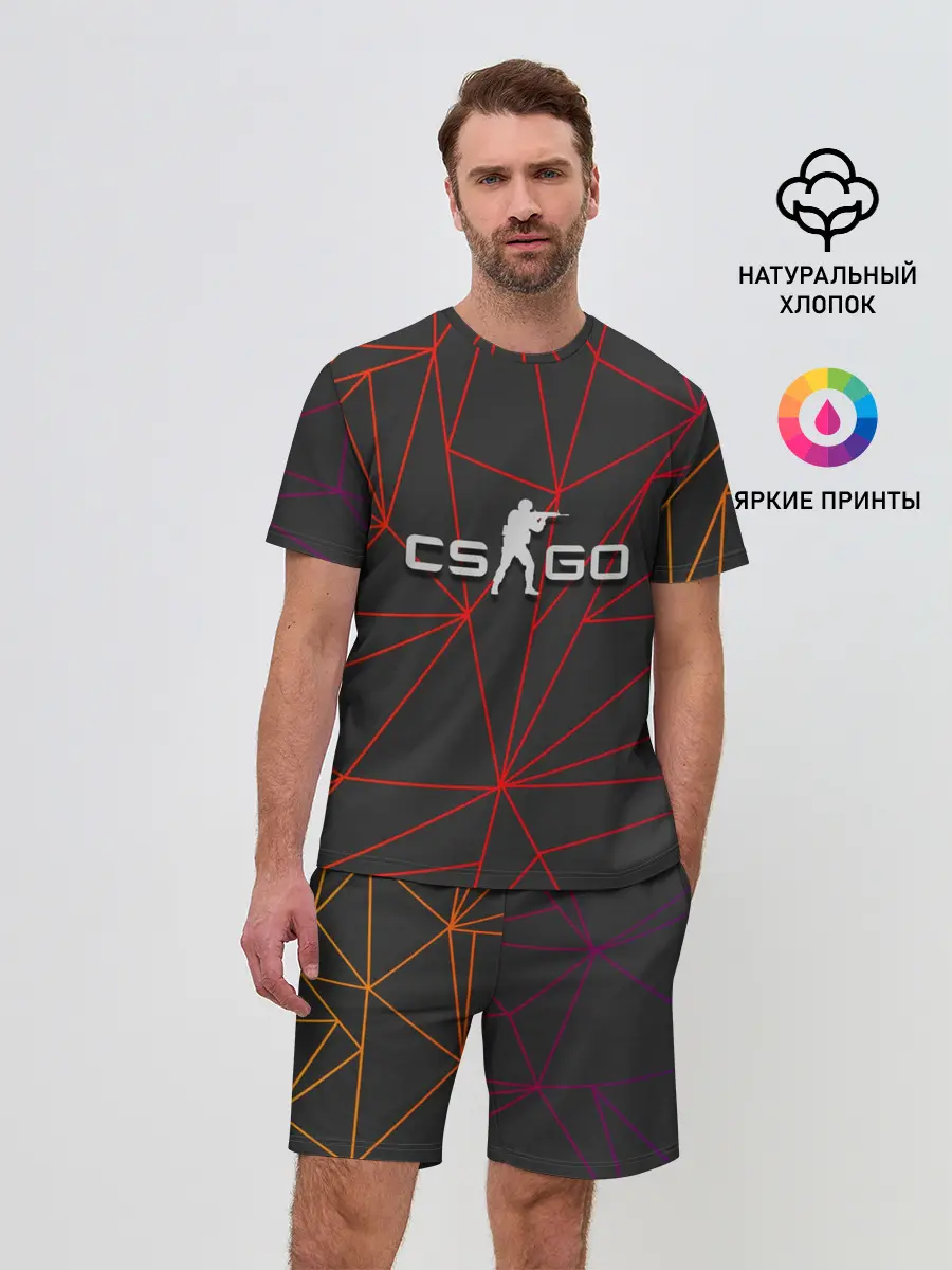 Мужской костюм с шортами / CSGO
