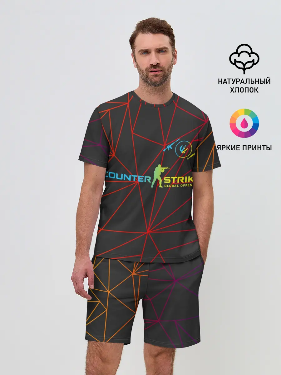 Мужской костюм с шортами / CSGO