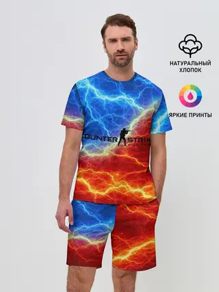Мужской костюм с шортами / CSGO