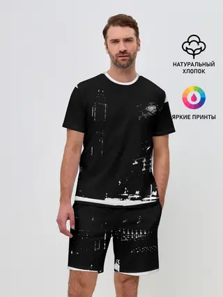Мужской костюм с шортами / город