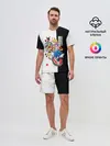 Мужской костюм с шортами / СОНИК