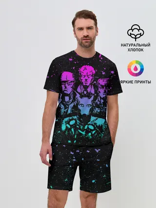 Мужской костюм с шортами / Приключения ДжоДжо
