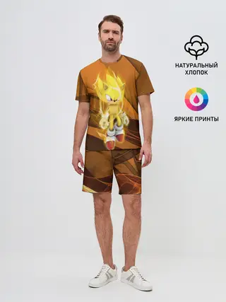 Мужской костюм с шортами / Sonic