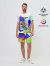 Мужской костюм с шортами / Сноуборд