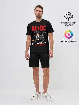 Мужской костюм с шортами / AC/DC let there be rock!
