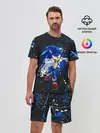Мужской костюм с шортами / SONIC
