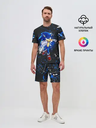 Мужской костюм с шортами / SONIC
