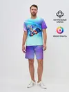 Мужской костюм с шортами / Соник