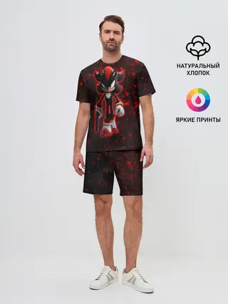 Мужской костюм с шортами / СОНИК.