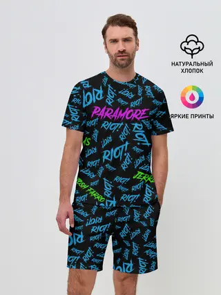 Мужской костюм с шортами / Paramore RIOT!