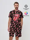 Мужской костюм с шортами / rolling stones
