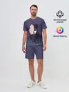 Мужской костюм с шортами / Обито Учиха