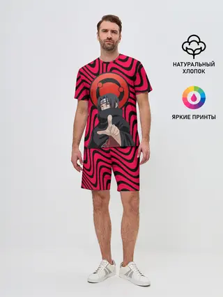 Мужской костюм с шортами / Учихе Саске