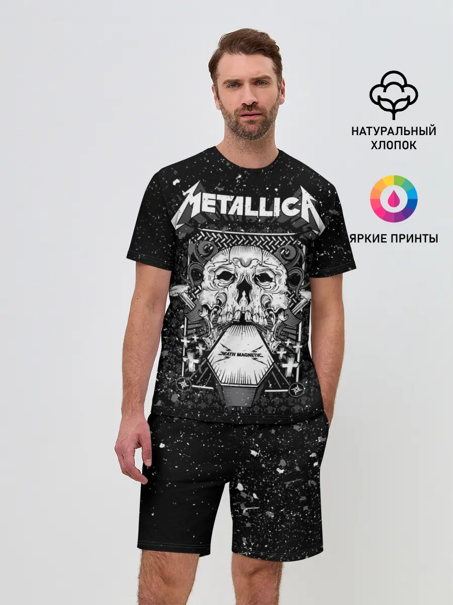 Мужской костюм с шортами / Metallica