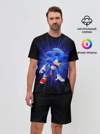 Мужской костюм с шортами / SONIC