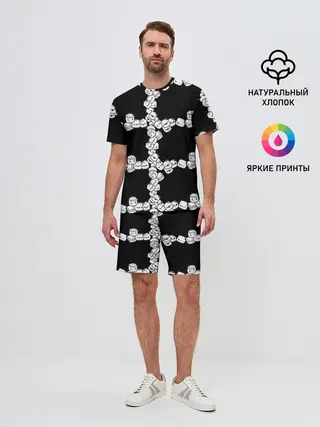 Мужской костюм с шортами / Зефирки