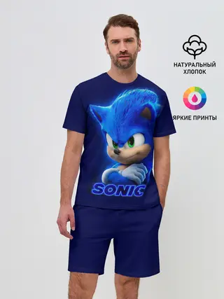 Мужской костюм с шортами / SONIC