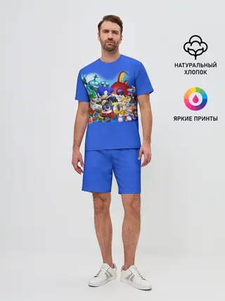 Мужской костюм с шортами / SONIC