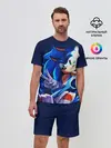 Мужской костюм с шортами / Sonic