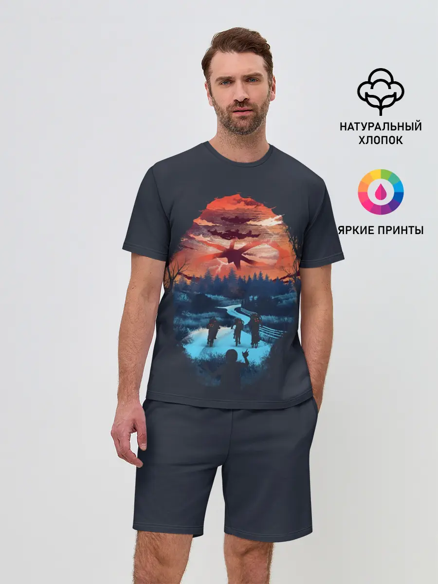 Мужской костюм с шортами / Очень Странные Дела