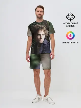 Мужской костюм с шортами / Роберт Паттинсон